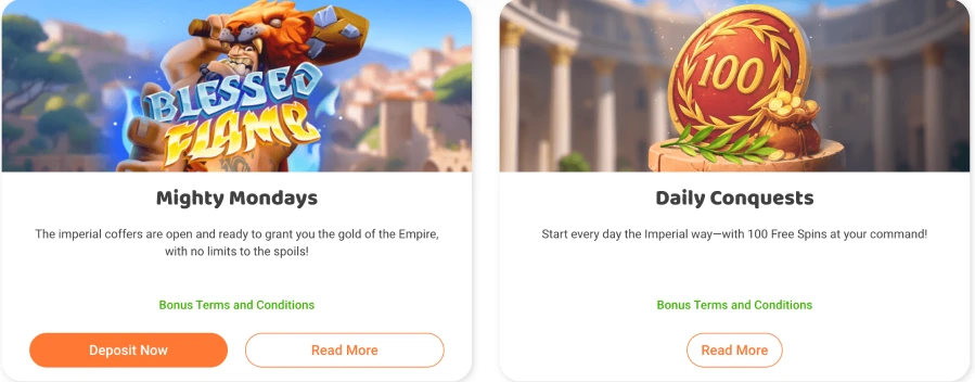 Imperial wins casino